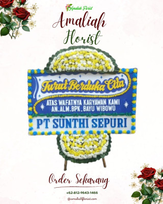 Papan Bunga Duka di Tegalmaja