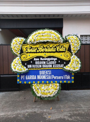 Papan Bunga Duka di Tegalmaja