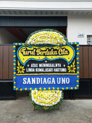 Papan Bunga Duka di Tegalmaja